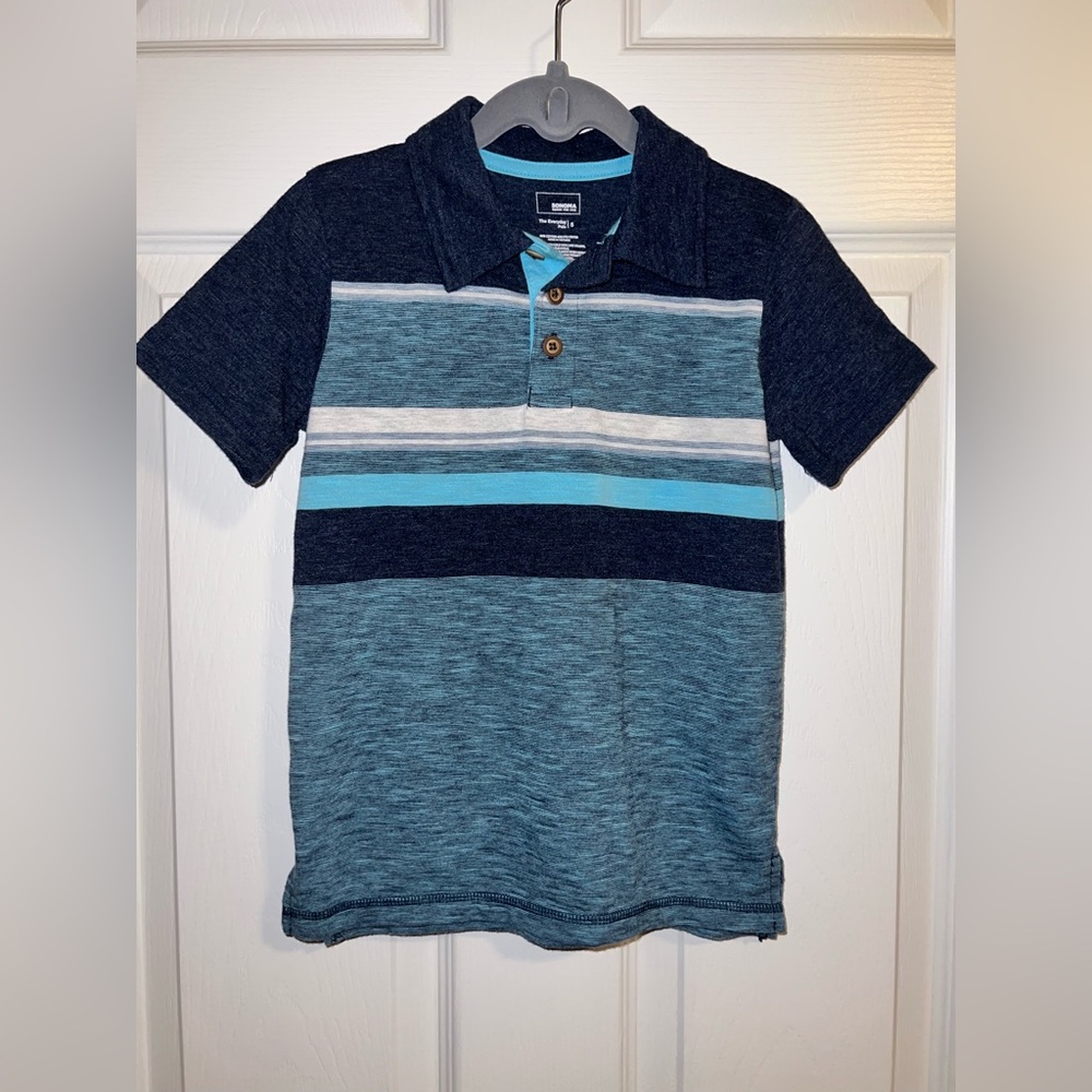 Boy’s sz 5 Sonoma Striped Polo